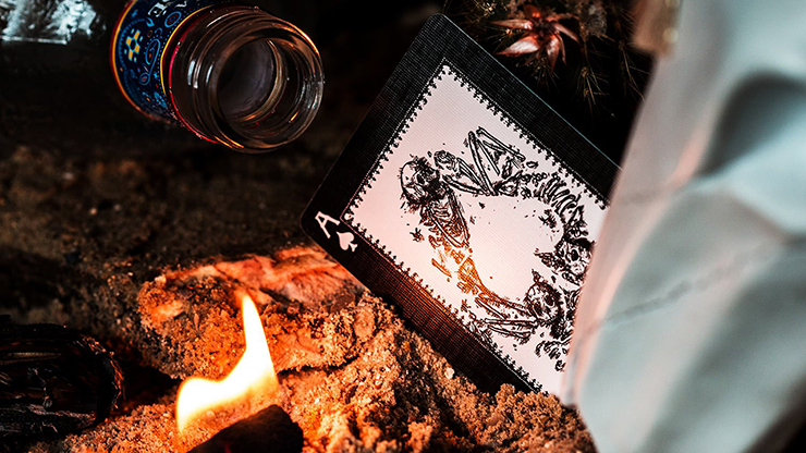 Disparos Black Playing Cards