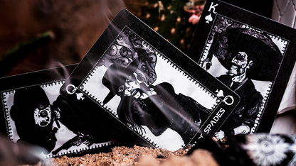 Disparos Black Playing Cards