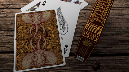 Elephant Playing Cards (Desert)