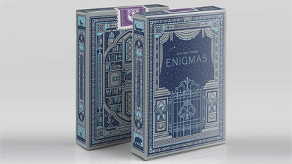 ENIGMAS Puzzle Hunt (Blue) Playing Cards