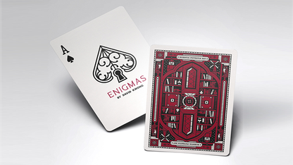 ENIGMAS Puzzle Hunt (RED) Playing Cards