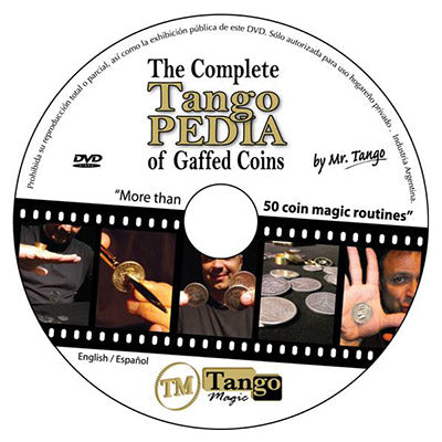 Tango Silver Line - Expanded Shell (Silver 1964 Half Dollar) (D0004) with DVD by Tango