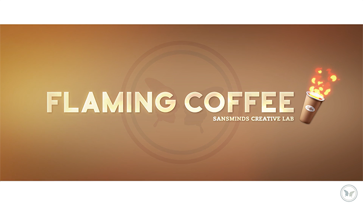 Flaming Coffee by SansMinds Creative Lab