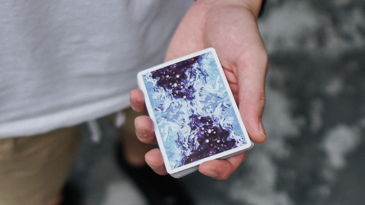 Fluid Art Blue (Cardistry Edition) Playing Cards