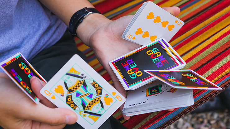 Game Over Playing Cards by Gemini