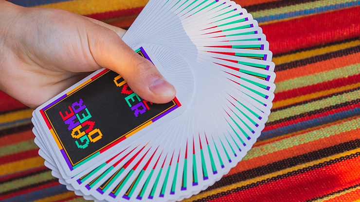 Game Over Playing Cards by Gemini