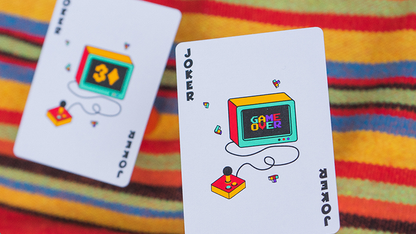 Game Over Playing Cards by Gemini