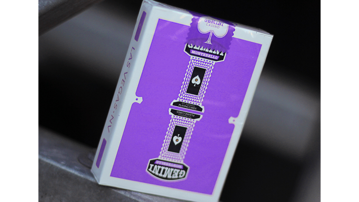 Gemini Casino Purple Playing Cards by Gemini