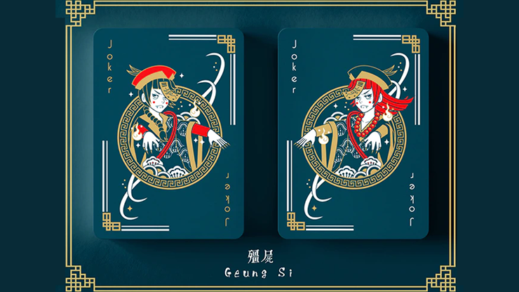 Bicycle Twilight Geung Si Playing Cards