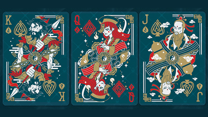 Bicycle Twilight Geung Si Playing Cards