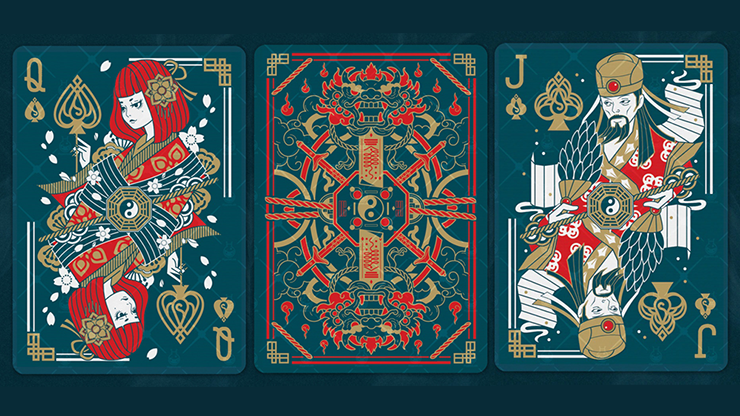 Bicycle Twilight Geung Si Playing Cards