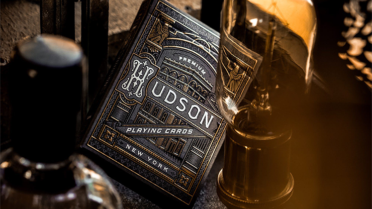 Black Hudson Playing Cards by theory11