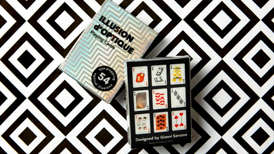 Illusion d'Optique Playing Cards by Art of Play