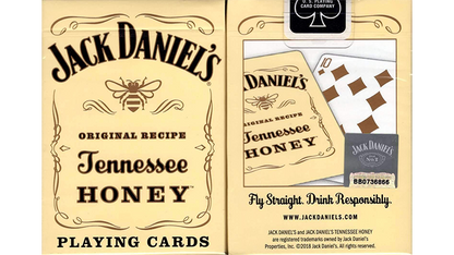 Jack Daniel's Black/Honey Set Playing Cards by USPCC