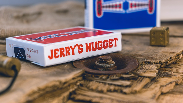 Jerry's Nuggets Shim Card (Blue) by The Hanrahan Gaff Company