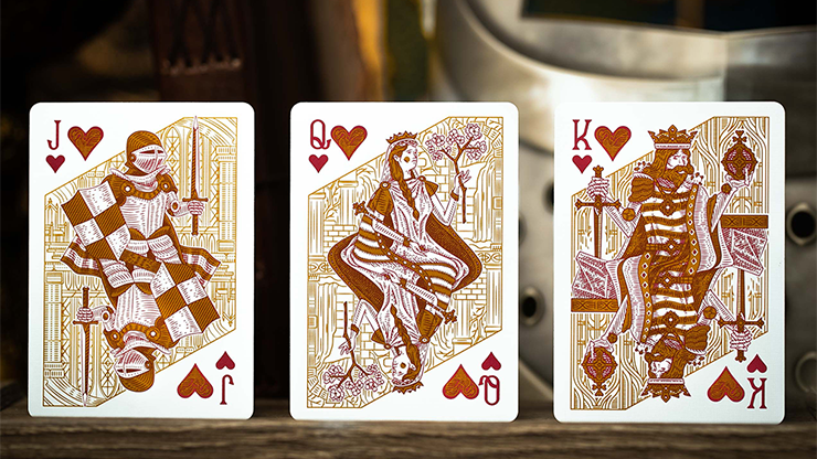 King Arthur (Carmine Cavalier) Playing Cards by Riffle Shuffle