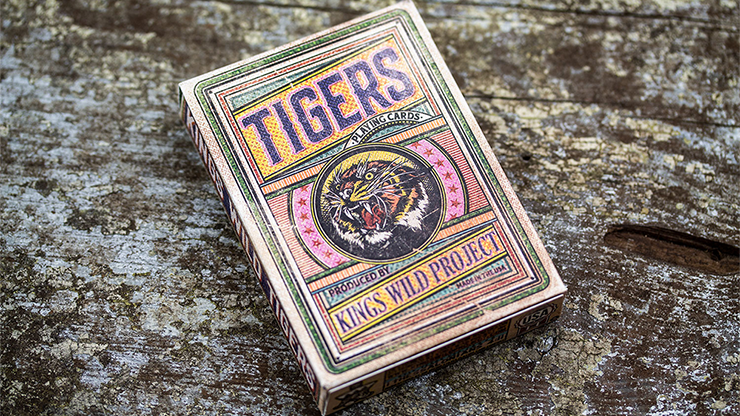 Kings Wild Tigers Playing Cards by Jackson Robinson