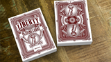 Liberty Playing Cards (Red) by Jackson Robinson and Gamblers Warehouse