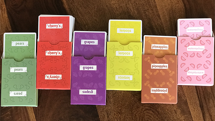 Limited Edition Flavors Playing Cards - Grapes