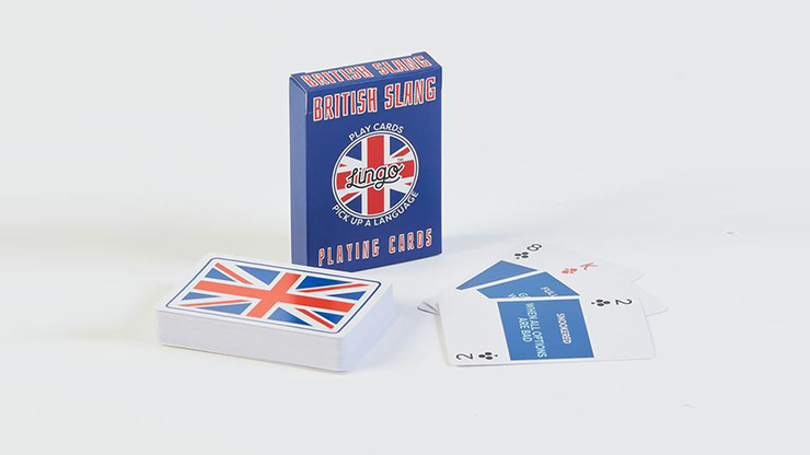 Lingo (British Slang) Playing Cards