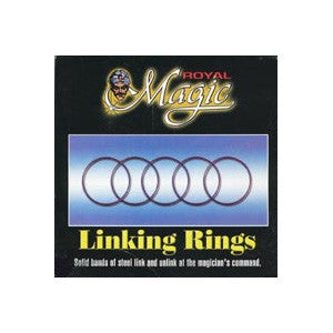 5" Linking Rings by Royal Magic