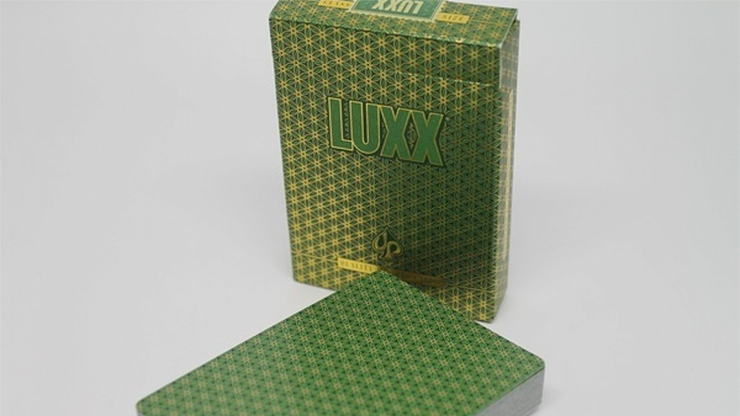 LUXX Elliptica (Green) Playing Cards