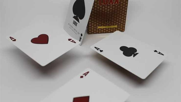 LUXX Elliptica (Red) Playing Cards