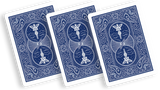 Bicycle Playing Cards 809 Mandolin (Blue) by USPCC