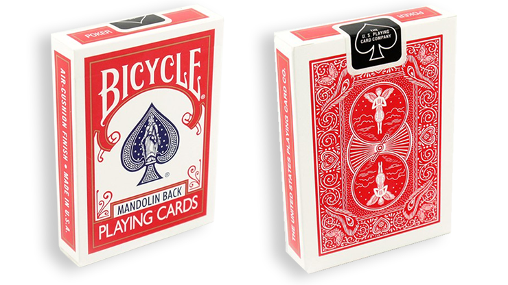 Bicycle Playing Cards 809 Mandolin (Red) by USPCC