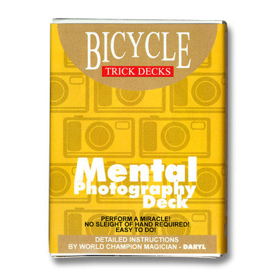Mental Photography Deck Bicycle (Red)