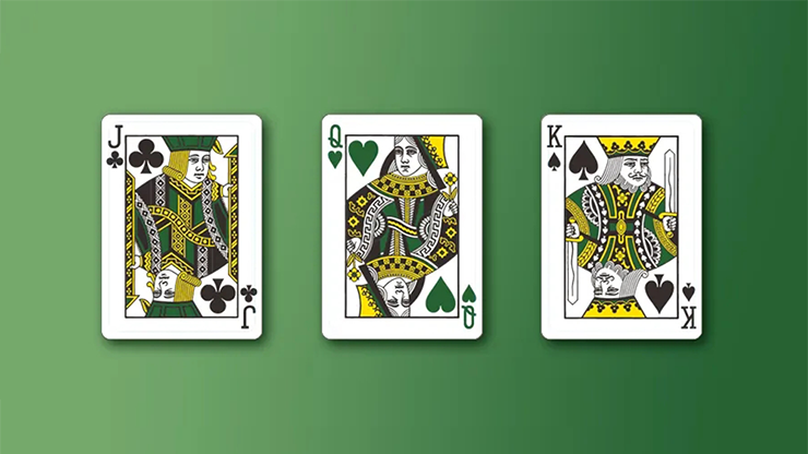 Monstera (Green) Playing Cards by TCC Presents