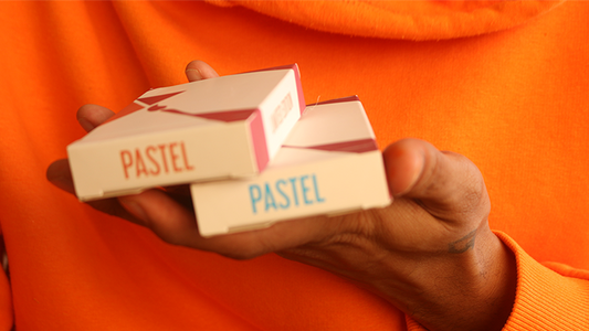 Pastels Orange Limited Edition Playing Cards