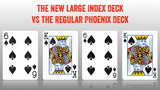 Phoenix Deck Large Index (Red) by Card-Shark