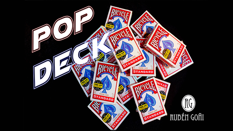 POP DECK (Gimmicks and Online Instructions) by Rubén Goñi