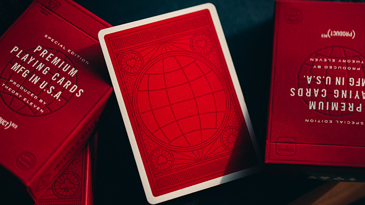 (PRODUCT) Red Special Edition Playing Cards by theory11