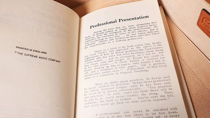 Al Koran Professional Presentations (Limited/Out of Print) by Al Koran