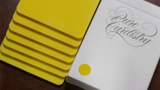 Pure Cardistry (Yellow) Training Playing Cards (7 Packets)