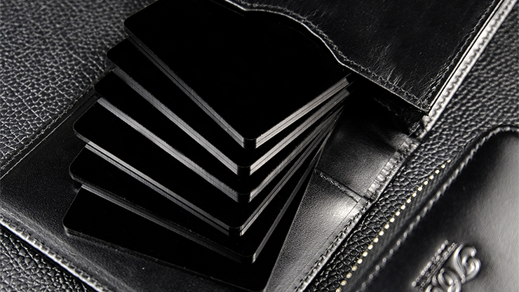 Pure Cardistry (Black) Training Playing Cards (7 Packets)