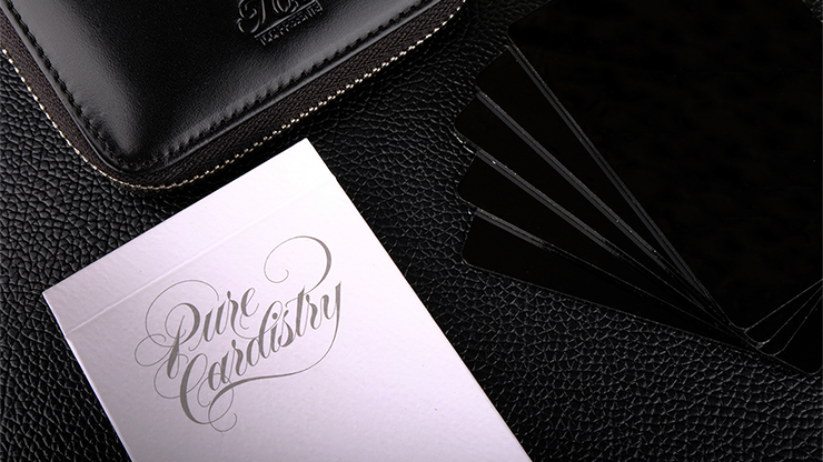 Pure Cardistry (Black) Training Playing Cards (7 Packets)