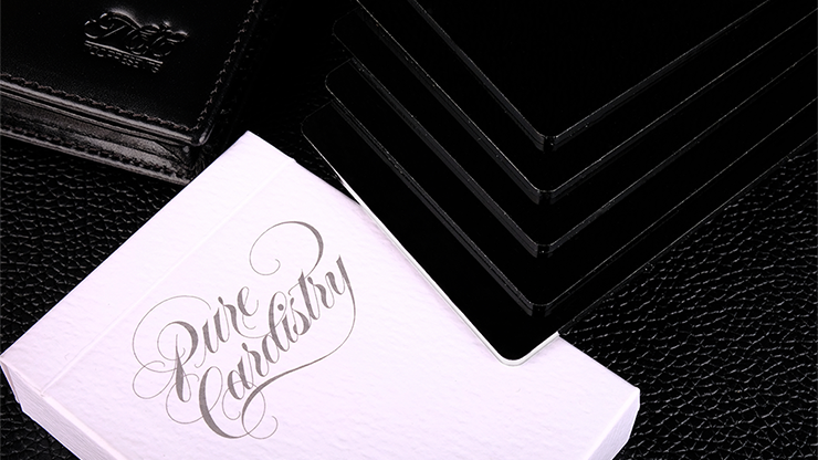 Pure Cardistry (Black) Training Playing Cards (7 Packets)