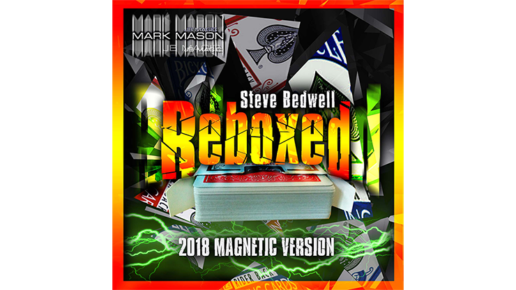 Reboxed 2018 Magnetic Version Red (Gimmicks and Online Instructions) by Steve Bedwell and Mark Mason