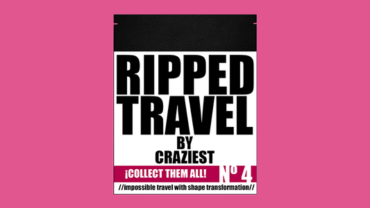 RIPPED TRAVEL (Red Gimmicks and Online Instructions) by Craziest