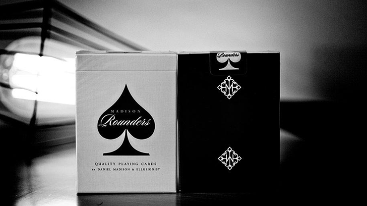 Rounders (Black) Playing Cards