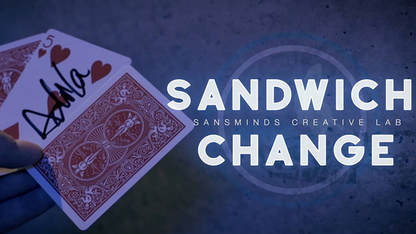 Sandwich Change (Gimmicks and DVD) by SansMinds Creative Labs