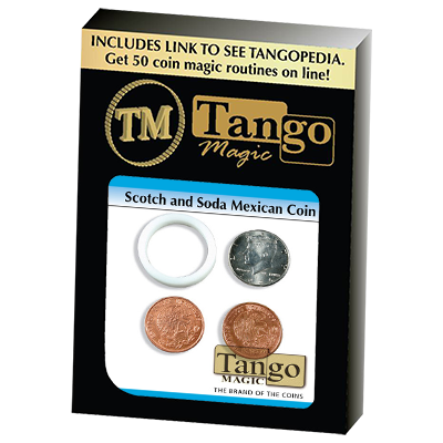 Scotch And Soda Mexican Coin (D0050) by Tango