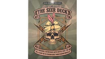 Liam Montier's THE SEER DECK Gimmick and Online Instructions (Red)