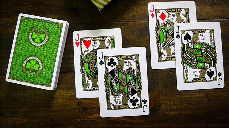 Slot Playing Cards (Wicked Leprechaun Edition) by Midnight Cards