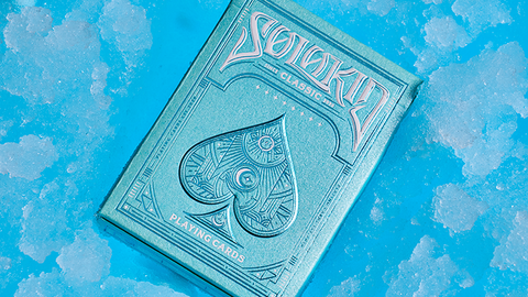 Solokid Cyan Playing Cards by SOLOKID Playing Cards