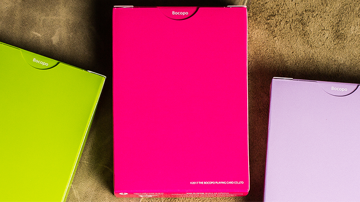 Steel Playing Cards (Pink) by Bocopo