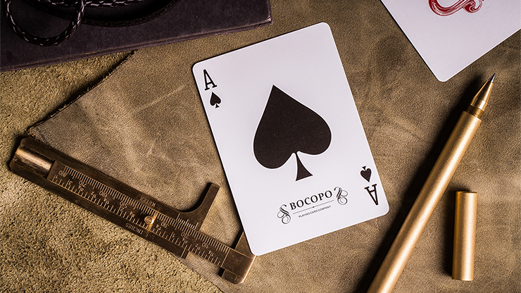 Steel Playing Cards (Pink) by Bocopo